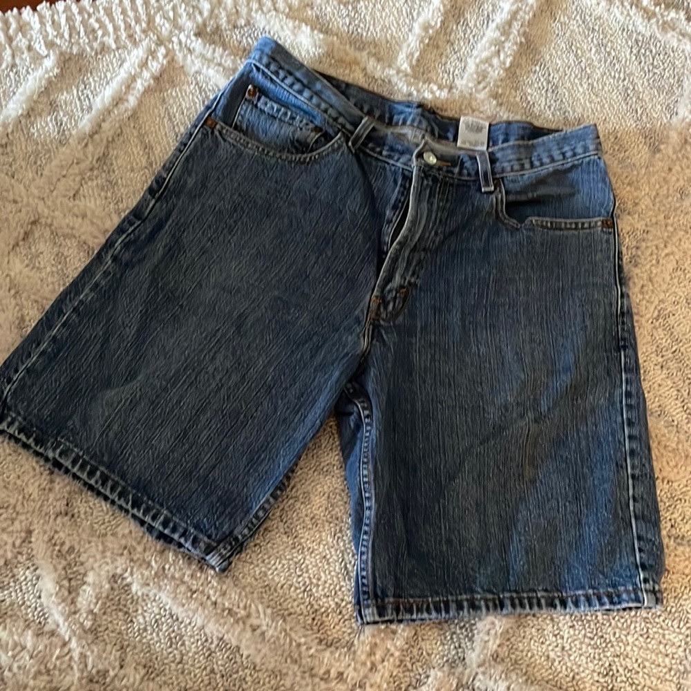 Mens Levi denim shorts